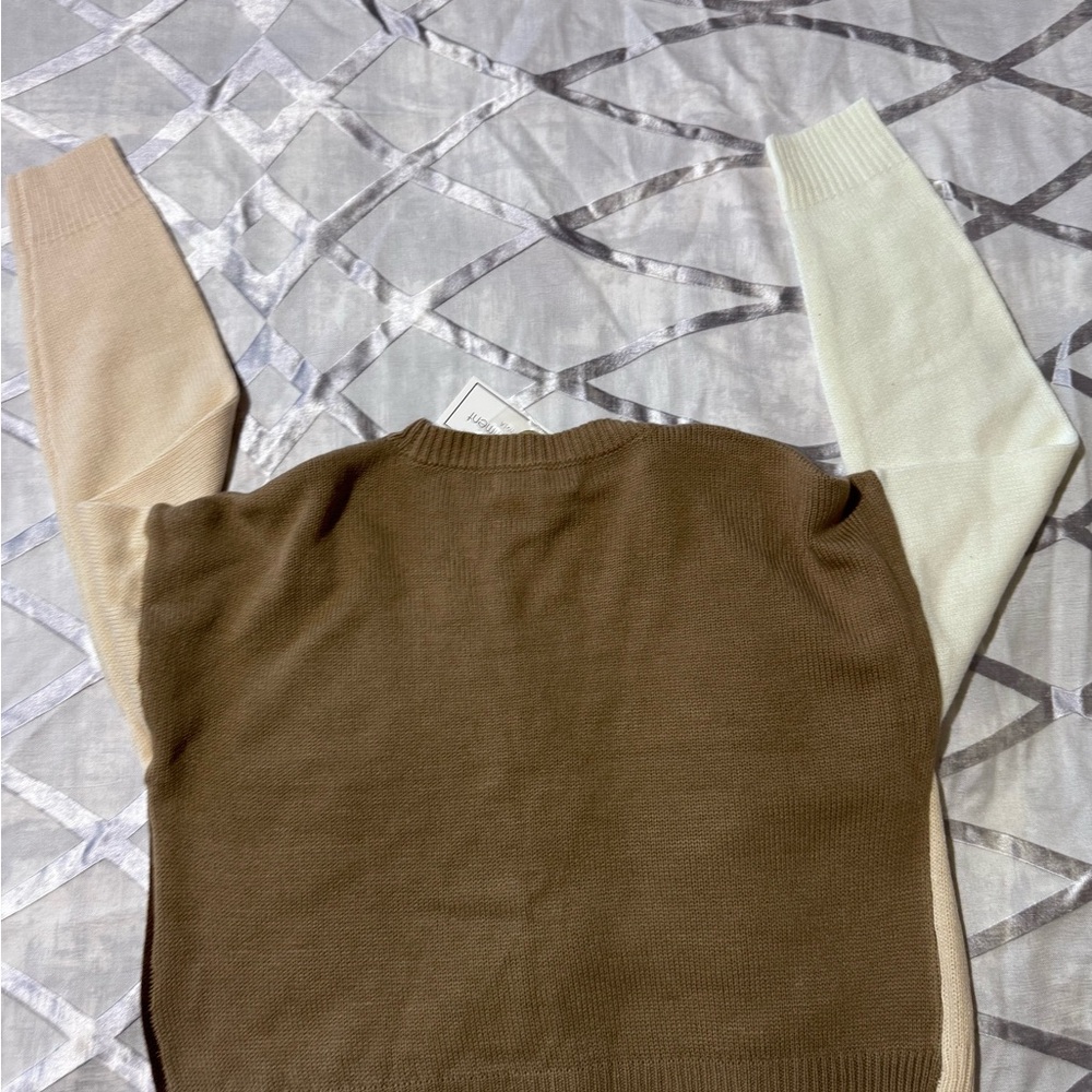 Colorblock Cardigan Sweater - Picture 3 of 3